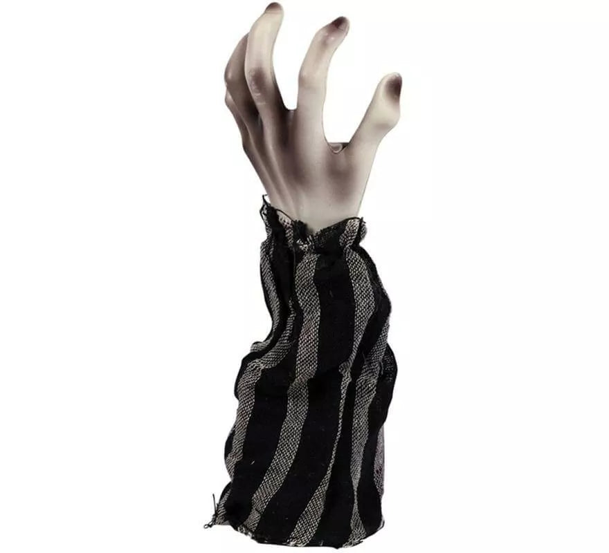 Mano Zombie con Luz, Movimiento y Sonido de 36x13 cm