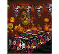 Mantel de Catrina colorida de 137x274 cm