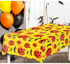 Halloween Tablecloth with Pumpkins 130x175 cm