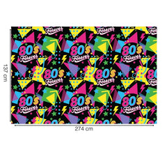 Tablecloth from the 80s 137x274 cm