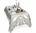 Mantel Decorativo gris para Halloween de 60x300 cm