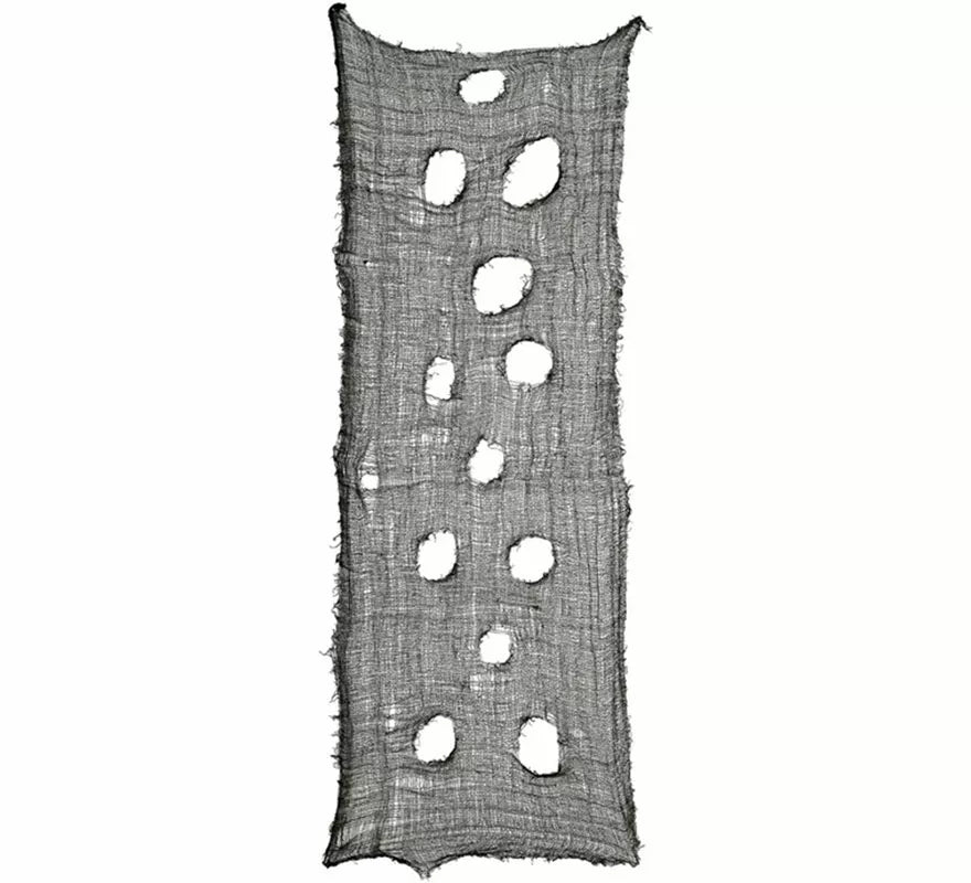 Mantel Decorativo negro para Halloween de 60x300 cm