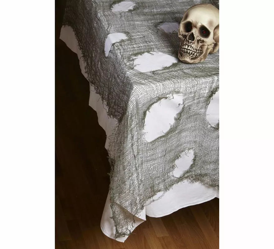 Mantel Decorativo verde para Halloween de 60x300 cm