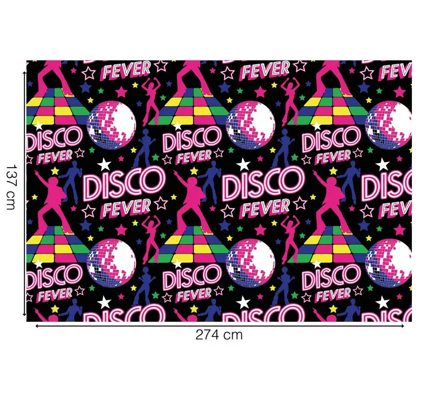 Translation missing: en.Mantel Disco Fever púrpura de 137x274 cm