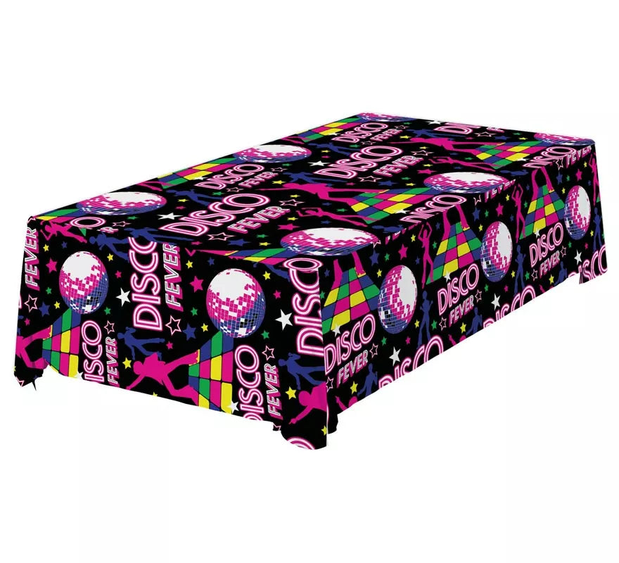 Translation missing: en.Mantel Disco Fever púrpura de 137x274 cm