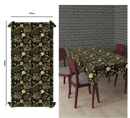Mantel Happy New Year de 137x274 cm
