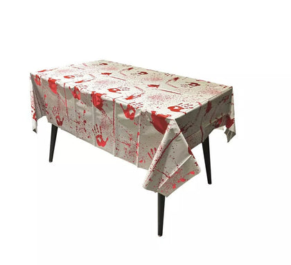 Mantel Mano con Sangre falsa de 137x183 cm