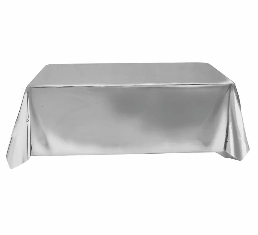 Mantel Metalizado en varios colores de 137X274 cms