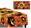 Mantel Naranja Calabazas y Brujas de 137X274 cm