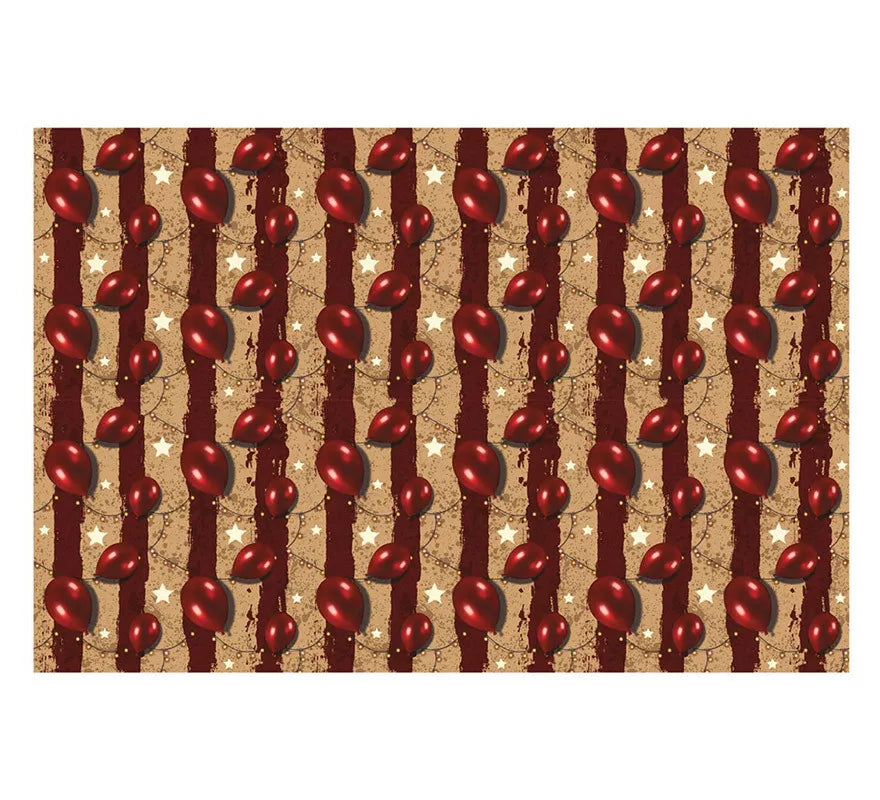 Mantel Payaso Calavera de 137X274 cm