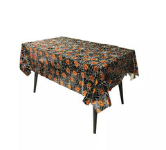 Spiderweb Pumpkin Tablecloth 137x183 cm