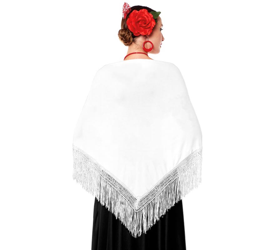 Mantón en varios colores de 150x60 cm adulto