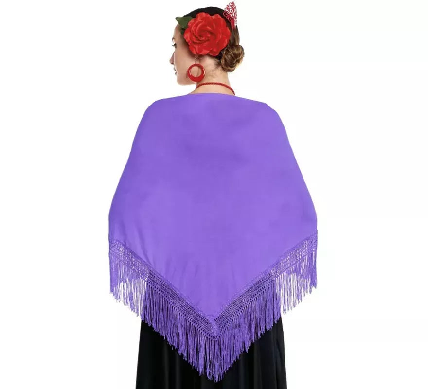 Mantón Sevillana o Chulapa de 150x60 cm en varios colores