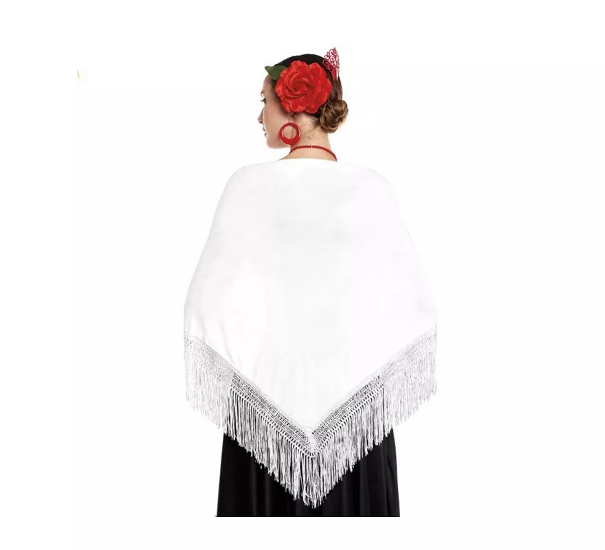 Mantón Sevillana o Chulapa de 150x60 cm en varios colores