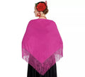 Mantón Sevillana o Chulapa de 150x60 cm en varios colores