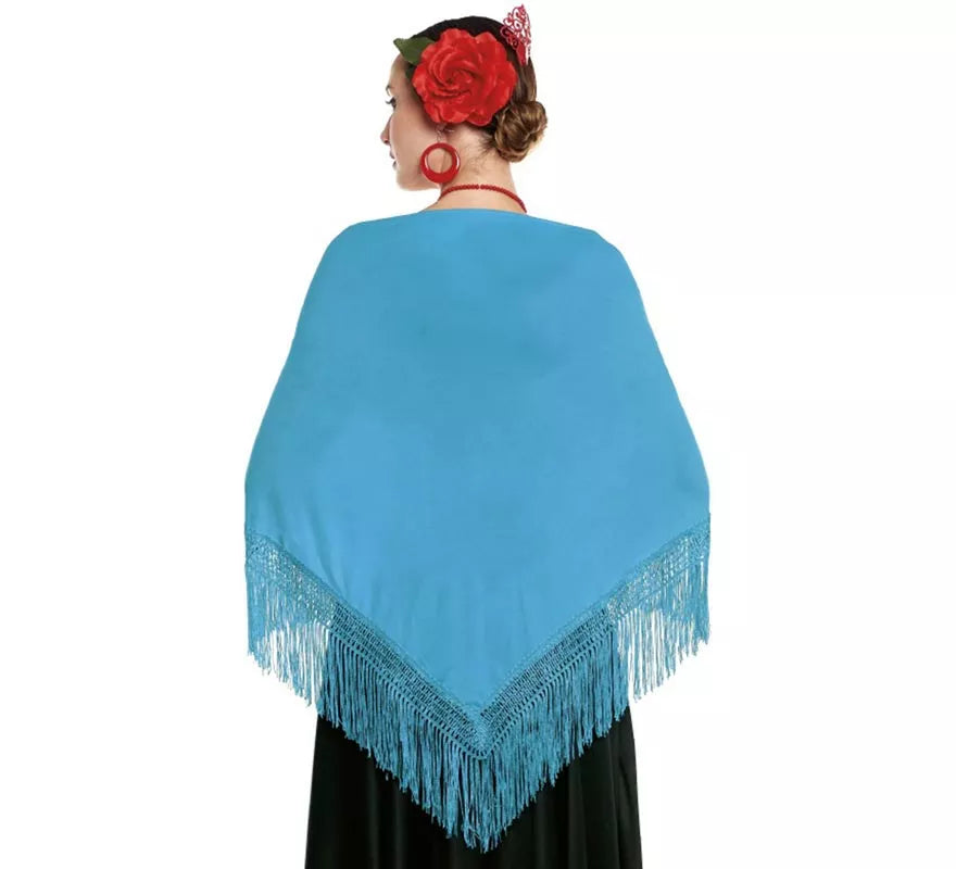 Mantón Sevillana o Chulapa de 150x60 cm en varios colores