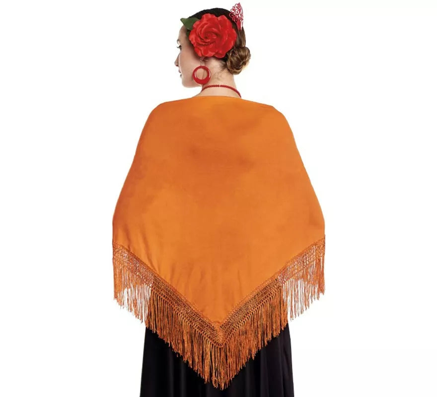 Mantón Sevillana o Chulapa de 150x60 cm en varios colores