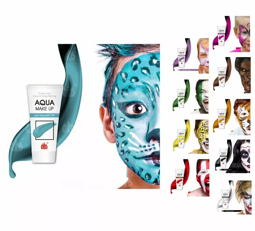 Maquillaje al agua Aqua Make up en varios colores