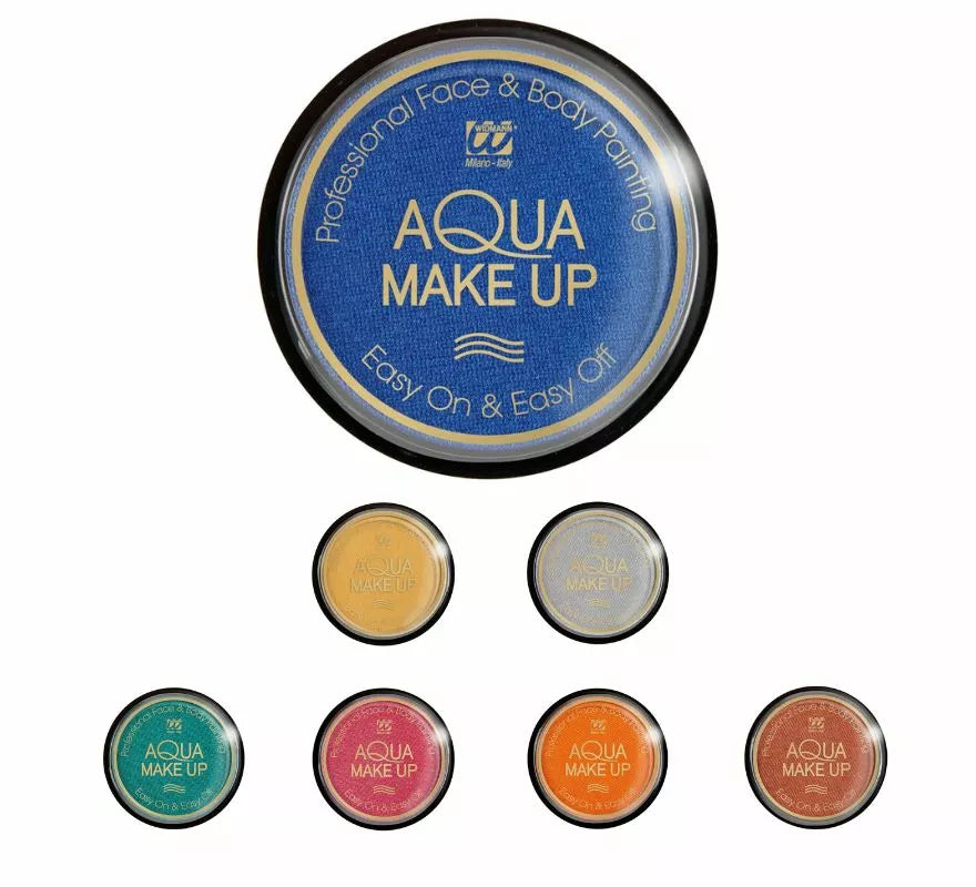 Maquillaje al Agua Metalizado 15 g en varios colores