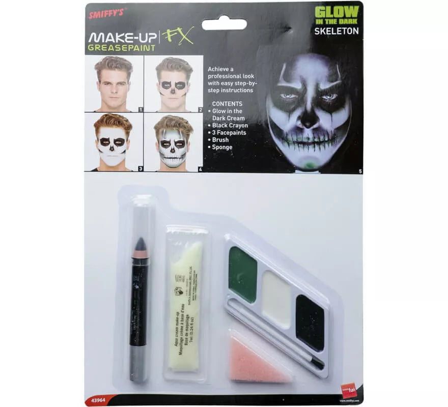 Translation missing: en.Maquillaje de Esqueleto Fluorescente