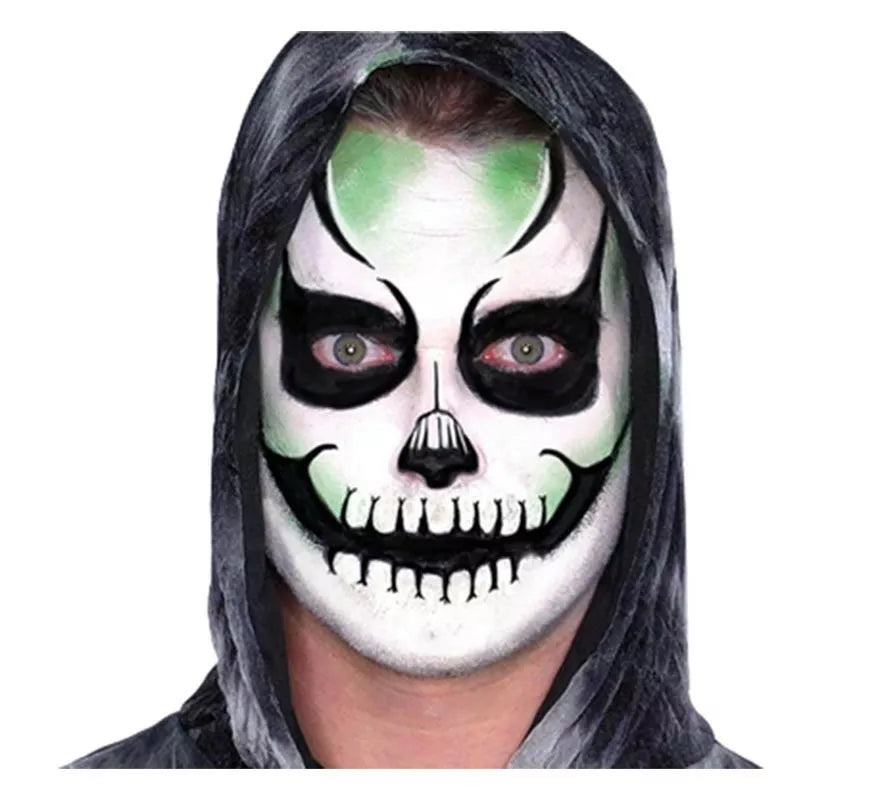 Maquillaje de Esqueleto sombrío