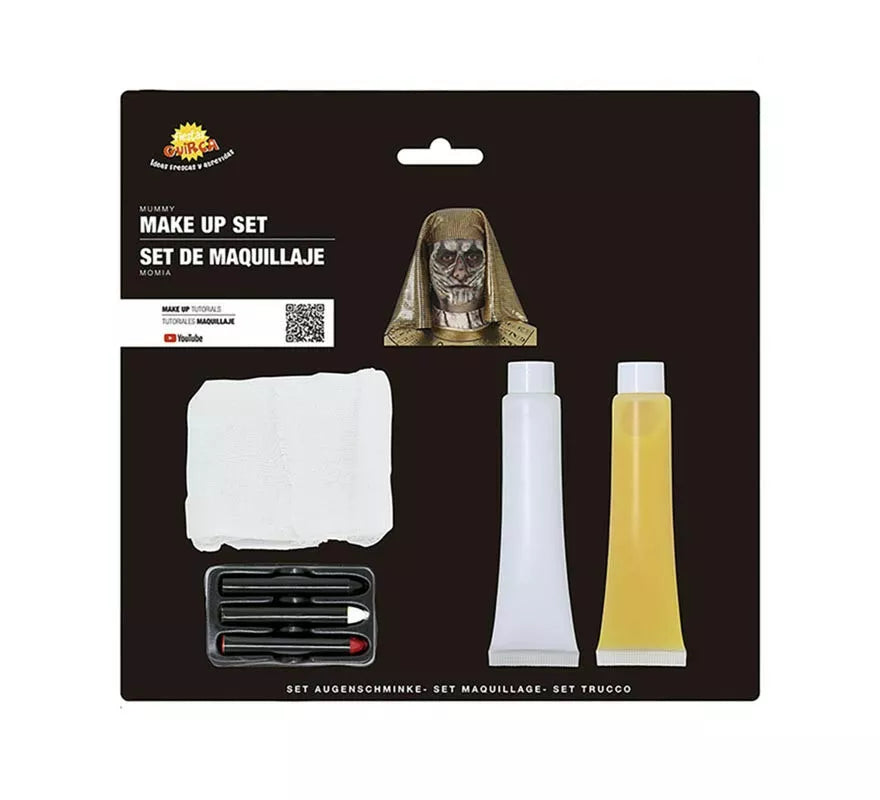 Maquillaje de Momia oscura
