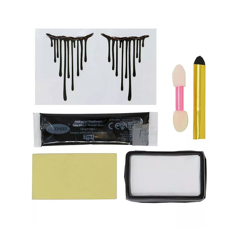 Maquillaje de Monja Tenebrosa