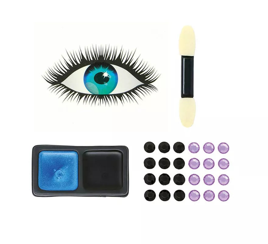 Maquillaje de Pitonisa mística