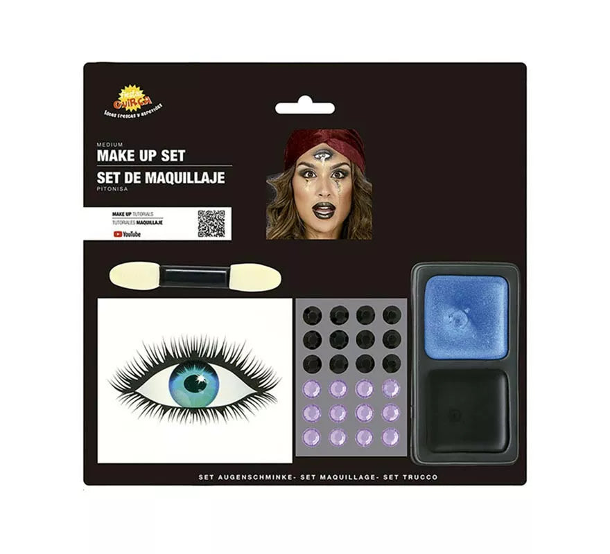 Maquillaje de Pitonisa mística