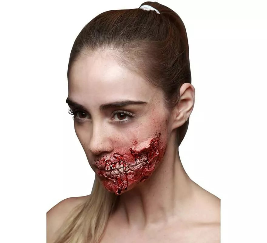 Translation missing: en.Maquillaje FXs Boca descarnada Zombie de Látex