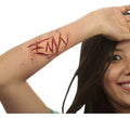 Maquillaje FXs de Letras Envy Envidia