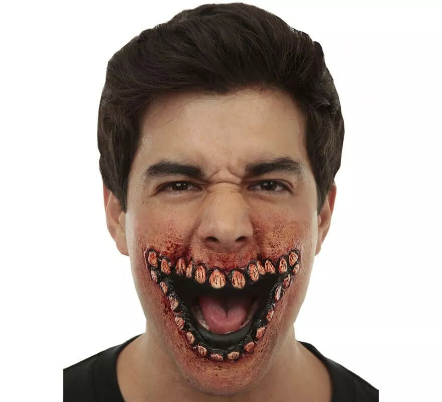 Maquillaje FXs de Sonrisa Diablo