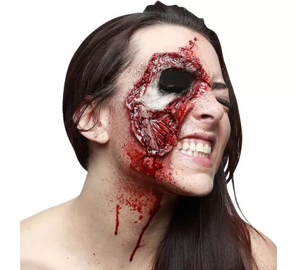 Maquillaje FXs Ojo Zombie de Látex