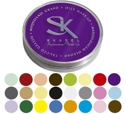 Maquillaje graso 12 ml en varios colores