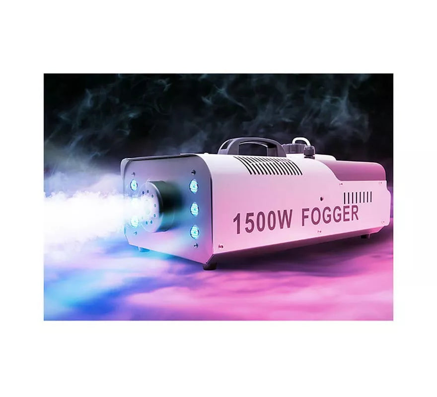 Máquina de Humo con luz y mando de 1500 w