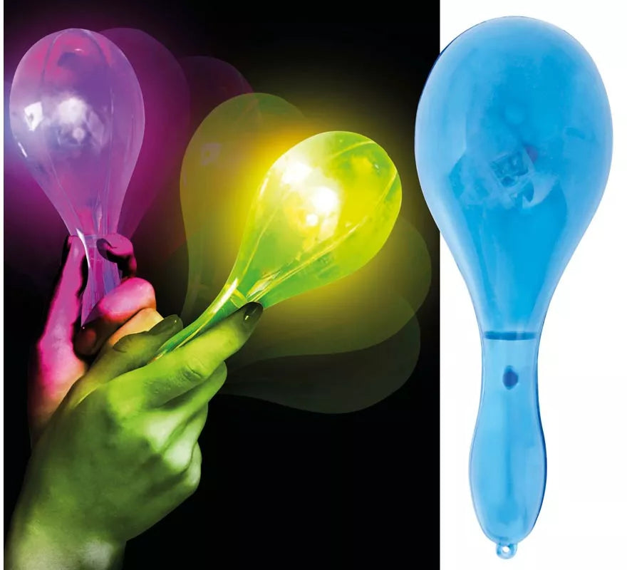 Translation missing: en.Maraca con Luz de 15 cm en colores surtidos