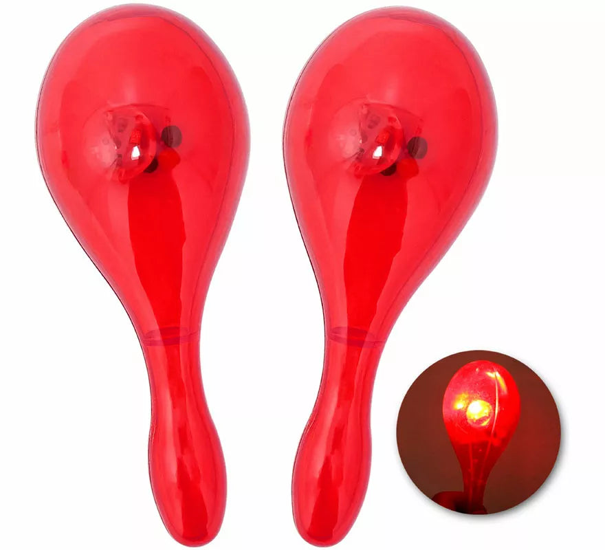 Translation missing: en.Maracas con Luz de 16x7 cm en varios colores