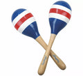 Maracas de Madera Pintada
