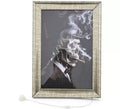 Marco Esqueleto Fumador 35x25 cm