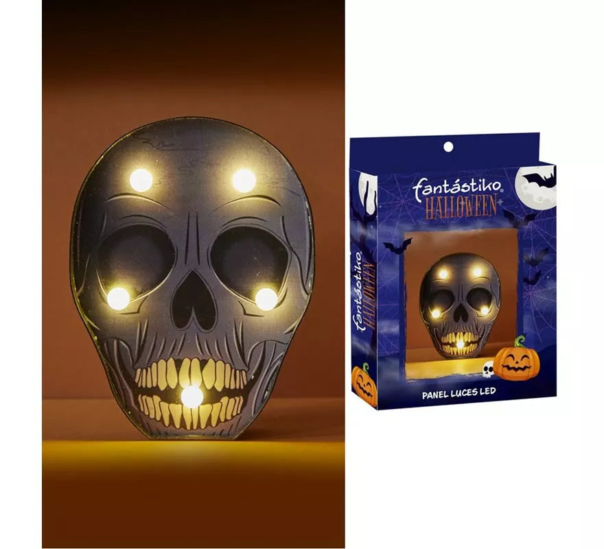 Translation missing: en.Marquesina de Calavera iluminación LED de 13x3x17,50 cm