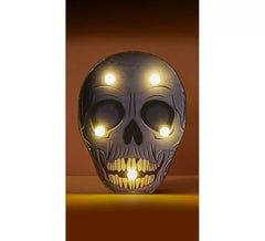Skull canopy with LED lighting, 13x3x17.50 cm