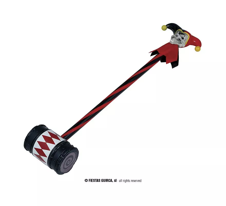 Martillo con Cara de Bufón Desmontable de 90 cm