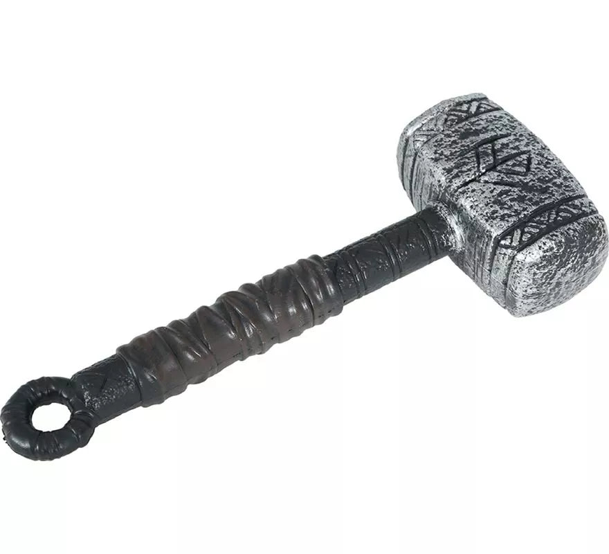 Martillo Medieval de 35 cm de Plástico de Juguete