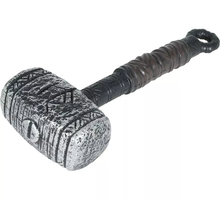 Martillo Medieval de 35 cm de Plástico de Juguete