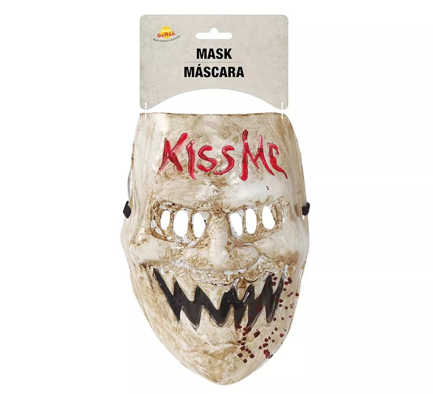Máscara Aterradora Kiss Me