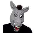 Máscara Cabeza de Burro de dibujos animados con pelo
