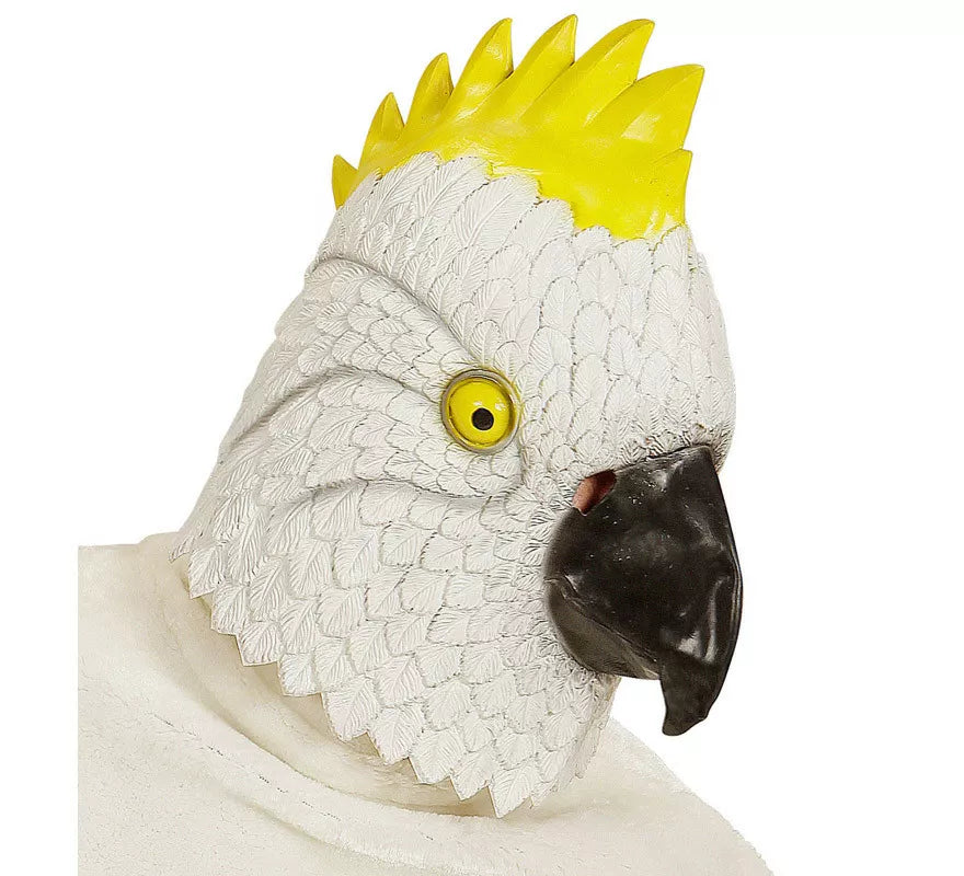 Máscara Cabeza de Cacatúa