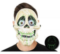 Máscara Calavera con Tubo de Luz