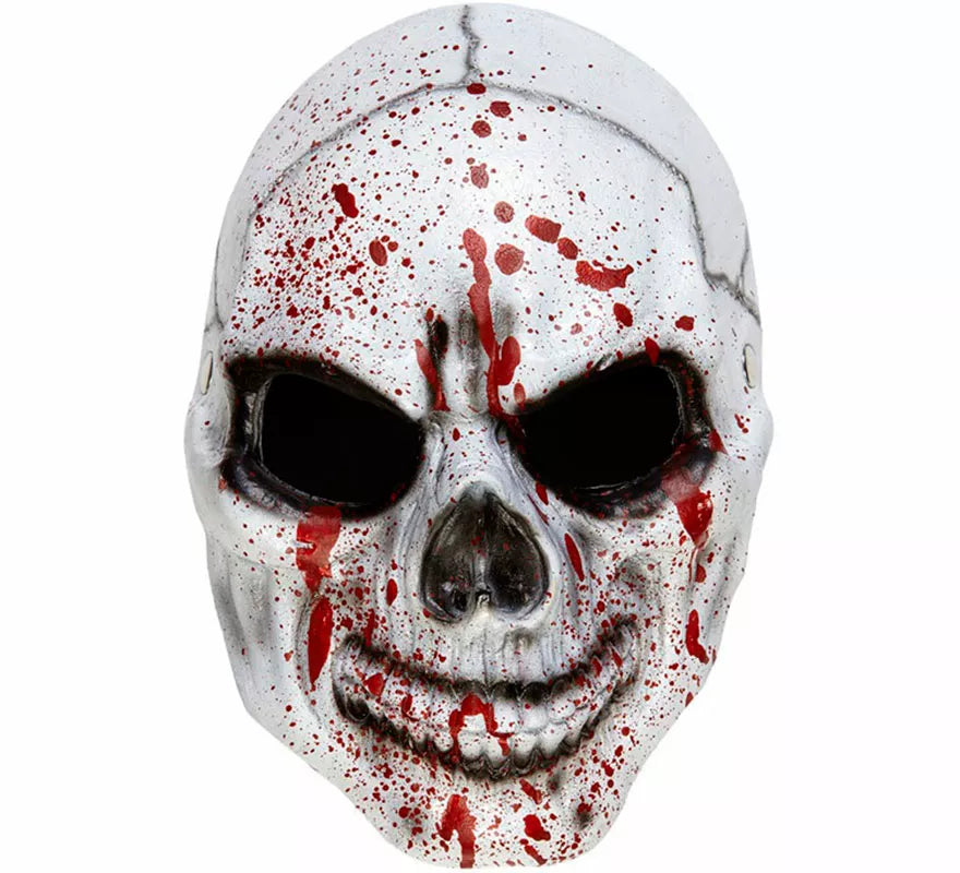 Máscara Calavera Ensangrentada de Látex