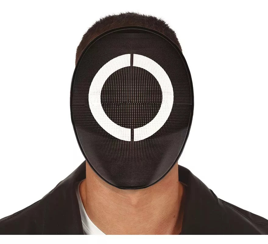 Máscara Círculo Vigilante de Juego de PVC